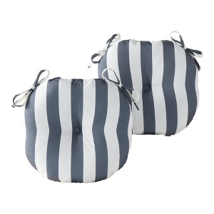 Kensington Garden 2pc 15"x15" Outdoor Seat Cushions - 1 of 4