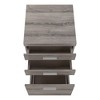 NicBex Modern File Cabinet with Wheels,Vertical Filing Cabinets with 3 Drawers and Handles,Office Cabinet for Home, Office - 4 of 4