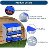 Jojoka Chicken Nesting Box with Roll Away Egg Tray, Metal Nesting Boxes for Chickens, Large Holes, Egg Protection, Two Mounting Options - 4 of 4