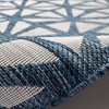 Liora Manne Carmel  Indoor/Outdoor Rug  Navy.. - 4 of 4