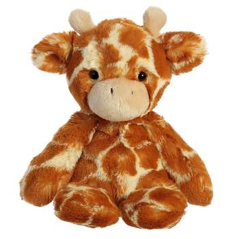 Aurora Sweet & Softer 9" Giraffe Brown Stuffed Animal
