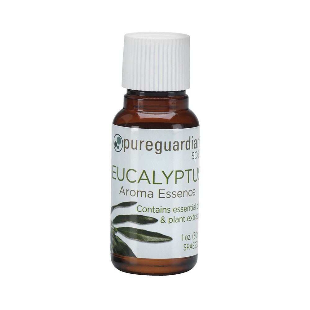 1 fl oz PureGuardian Spa Eucalyptus Aroma Essence: Invigorating, Fresh Scent, Stress Relief