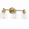Craftmade Lighting Henning 3 - Light Vanity in  Satin Brass - 4 of 4