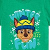 Boys' - Paw Patrol - Chase Winter Fun Short Sleeve Graphic T-Shirt - 2 of 4