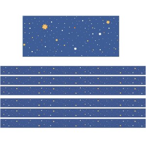 Eureka® Once Upon A Dream Starry Night Deco Trim®, 37 Feet Per Pack, 6 Packs - 1 of 4