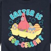 Men's - SpongeBob Squarepants - Easter Is Egg Graphic Fleece Sweatshirt - 2 of 4