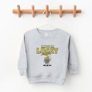 The Juniper Shop Happy Go Lucky Pot Of Gold Youth Ultra-Soft Graphic Sweatshirt - 1 of 3