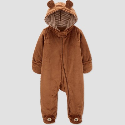 Image of Carter's Just One You®️ Baby Boys' Bear Jumper - Brown Newborn
