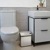 iTouchless Combo Set Touchless Sensor Kitchen and Bathroom Trash Cans with AbsorbX Odor Filter 13 and 2.5 Gallon Silver Stainless Steel - image 4 of 4