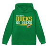 NCAA Oregon Ducks Toddler Boys' Poly Hooded Sweatshirt - 2 of 3