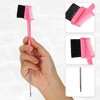 Unique Bargains Eyebrow Eyelash Dual Comb Makeup Tool 8.15" Length - 3 of 4