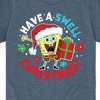 Boys' - SpongeBob SquarePants - Have A Swell Christmas Short Sleeve Graphic T-Shirt - 2 of 4