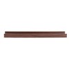 Kiera Grace 23"x4" Wall Shelf Dark Brown: MDF Composite, Rustic Edge Floating, Bedroom & Living Room Decor - 2 of 4