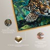 Art Remedy Jaguar Nap Tropical Jungle Animals Wall Art Framed - 4 of 4