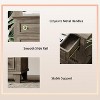 TackView 6 Drawer Wide Dresser Storage Organizer, Modern Wooden Chest of Drawers with Metal Handles for Hallway, Entryway, Home Office - 4 of 4