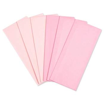 Pink Wrapping Tissue Paper Bulk for Gift Bags, 3 Decorative Colors