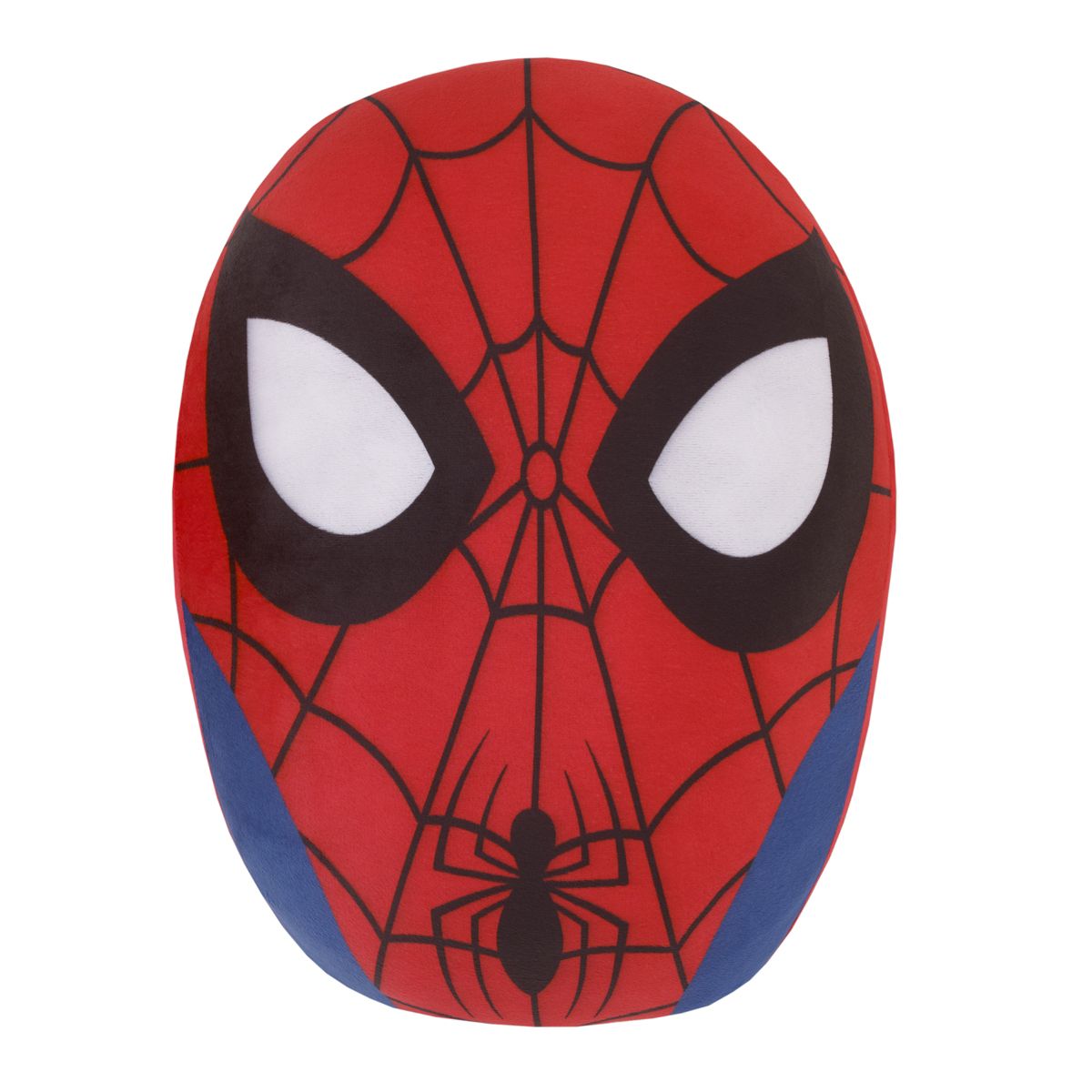 NoJo Marvel Spiderman to the Rescue Red and Blue Shaped Squishy Pillow