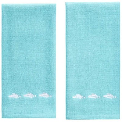 Tisa Fish Bath Set of 2 Hand Towels