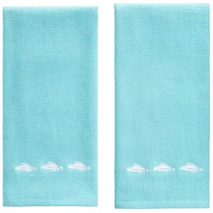 Tisa Fish Bath Set of 2 Hand Towels - 1 of 2