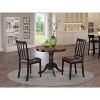 Kitchen Table Set with 2 Chairs - Dining Table and Chair Set for Small Spaces - 2 of 4