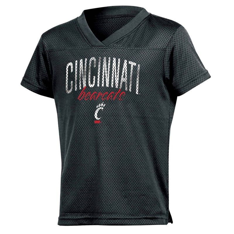 NCAA Cincinnati Bearcats Girls&#39; Mesh T-Shirt Jersey, 1 of 4