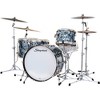 Slingerland Radio King 4-Piece Shell Pack With 24" Bass Drum & Snare Drum Black Diamond Pearl - 3 of 4