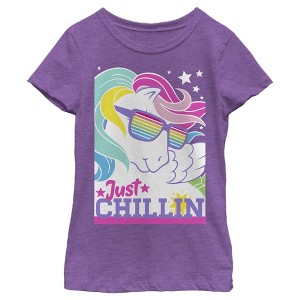 Girl's My Little Pony Princess Celestia Just Chillin T-Shirt - 1 of 4