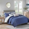 8Pcs Comforter Set, Bedding Set, Microfiber Bed Comforter - 2 of 4