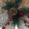 Northlight 23" LED Lighted Champagne Gold Ombre Mesh Bow Christmas Decoration - 4 of 4