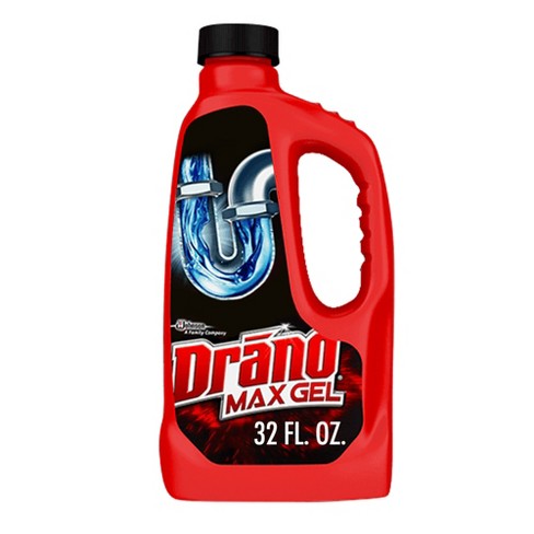  Drano Gel Drain Clog Remover and Cleaner 16oz and Snake Plus  Tool 23 inches, Unclogs tough blockages, Commercial Line : Health &  Household