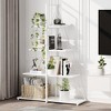 Whizmax 4 Tier Bookshelf,Bookcase Shelf Storage Organizer,Industrial Style Bookcase,Wooden Ladder Shelves Storage Organizer for Bedroom,Living Room - 2 of 4