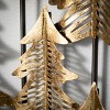 Gold Metal Tree Wall Decor Multicolor 32"H Metal - 2 of 4