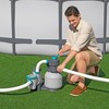 Bestway 1,500 Gallon Sand Filter Pump for 300 to 11,200 Gallon Above Ground Outdoor Swimming Pools with ChemConnect Clean Water Dispenser - 3 of 4