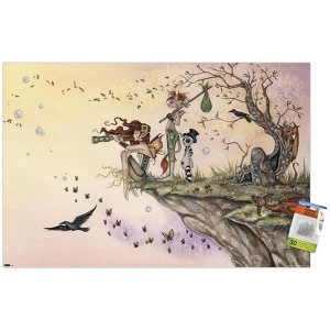 Trends International Amy Brown - Where The Wind Takes You Unframed Wall Poster Prints - 1 of 4
