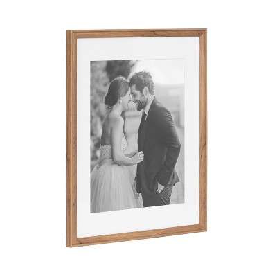 Adlynn Brown Rectangular Plastic Gallery Wall Frame Set