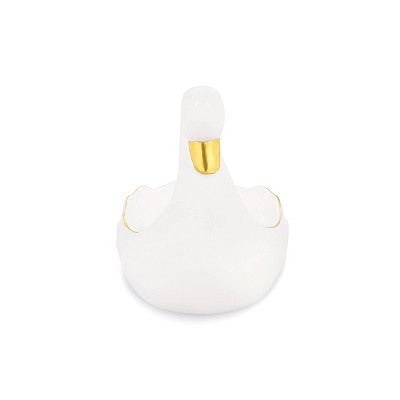 Ceramic Trinket Dish Swan - Bullseye's Playground™