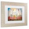 Trademark Fine Art Watson-Hall Nantucket Lightship 2 Boston Matted Framed Art - 3 of 4