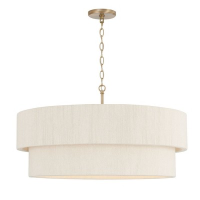 Capital Lighting Delaney 4 - Light Pendant in  Matte Brass