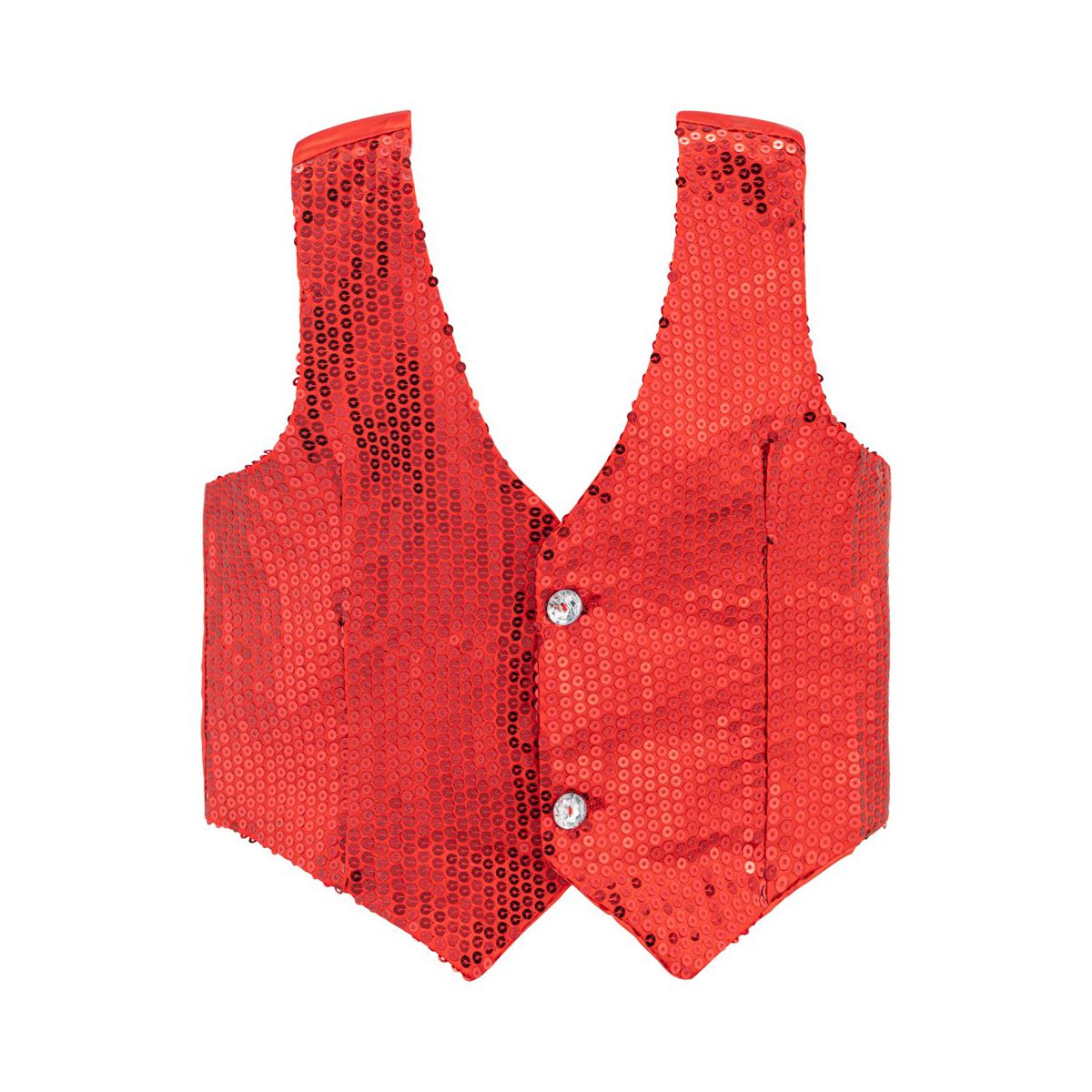 Dress Up America Sequin Vest -Shiny Dance Vest For Adults - thumbnail 6