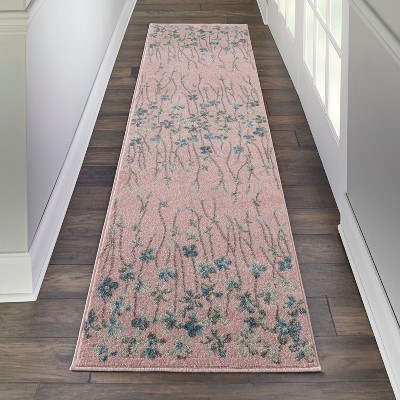 Nourison Tranquil Bohemian Botanical Bloom Area Rug