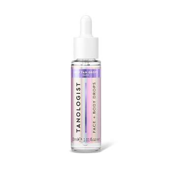 Tanologist Sunless Self Tanning Drops for Face and Body - 1.01 fl oz