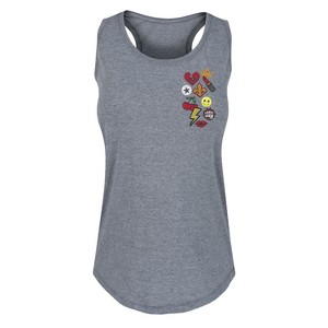 Women's - Cruella -  Graphic Racerback Tank - 1 of 4