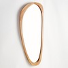 Plum & Post Flynn Mirror Small - Natural Teak Wood Frame - 2 of 4