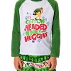 Elf The Movie Boys' Film Cotton-Headed Ninny-Muggins Sleep Pajama Set Multicolored - 3 of 3