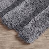 ChicFurnit Bath Rug and Mat Fade Resistant Construction Stylish Comfort for Bathroom Use, Gray, 5.41"*17.72"*6.3" - 3 of 4