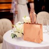 Juvale 24 Pack Rose Gold Gift Bags with Handles, Large Non-Woven Reusable Grocery Tote Bags, 13.8 x 11.8 x 4.72 In - 3 of 4