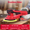 Electric Sheet Sander, 350W Brushless Motor Sheet Sander with 12 Sanding Paper, For Woodworking, Polishing,Carpentry - 3 of 4