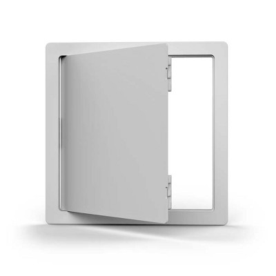 Acudor PA-3000 Series 22 x 22 Inch Flush Non Rated Styrene Plastic Access Door with Corrosion Protection for Access to Walls and Ceilings, White