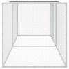vidaXL Chicken Cage with Roof - Versatile, Durable, Ventilated Galvanized Steel Cage - Light Gray - 4 of 4