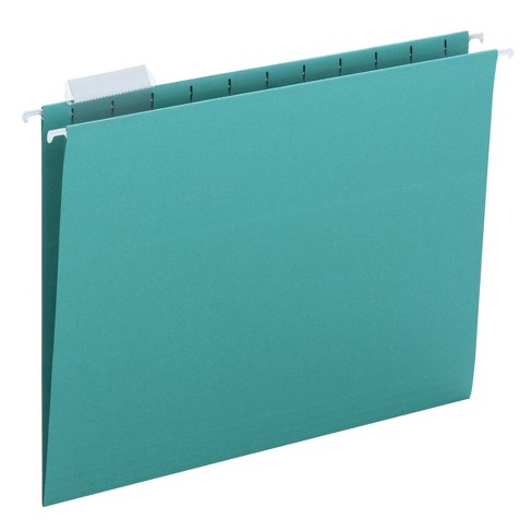 Smead Hanging File Folder with Tab, 1/5-Cut Adjustable Tab, Letter Size, 25 per Box - image 1 of 4